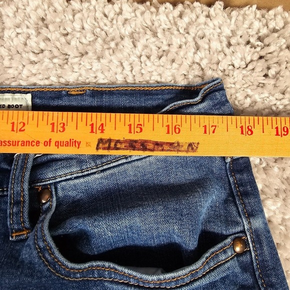 Wrangler Mens Bootcut Jeans 36x32 [Fits 34x31] Blue Relax Workwear Western Rodeo - Picture 5 of 16